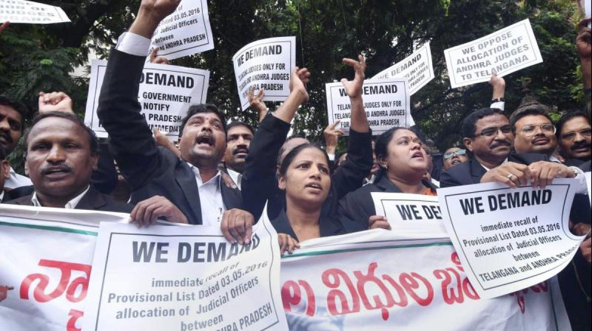 Telangana lawyers assure to resume duties if demands are met